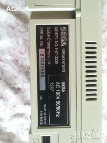 SEGA SATURN (СЕГА Сатурн) конзола NTSC-J, снимка 6 - Други игри и конзоли - 55695687