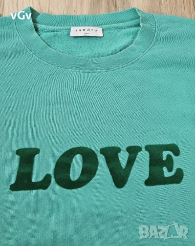 Дамска блуза Sando Love - L, снимка 3 - Блузи с дълъг ръкав и пуловери - 54414372