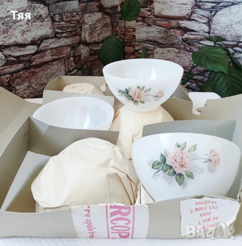 Аркопал-купички, чинийки, купи, снимка 2 - Сервизи - 55077605