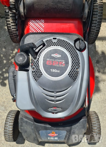 Мощна бензинова косачка Variolux V-50 BC Двигател Briggs & Stratton 625 190cc, снимка 2 - Градинска техника - 54579452