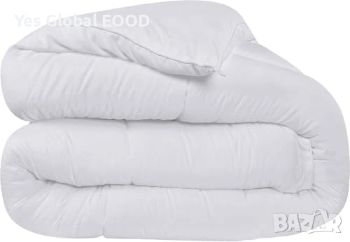 Utopia Bedding завивка 180x200см 370 GSM бяла, снимка 5 - Спално бельо - 54923717