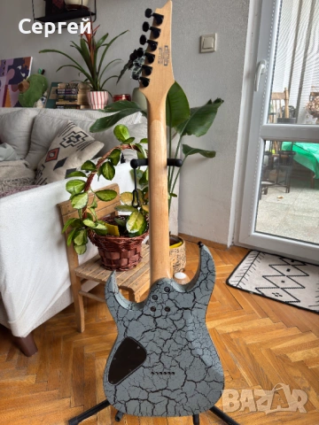 Електрическа Kитара Ibanez GRGR09 Limited Edition Desolate Land Grey, снимка 2 - Китари - 54213460