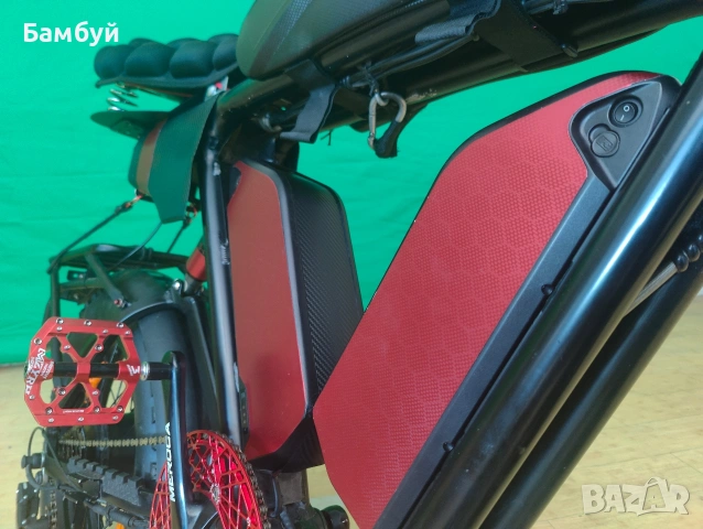 Custom Dual Motor AWD Fat E-Bike 2000W / 48V 44Ah / Off-Road Build, снимка 7 - Велосипеди - 55181303