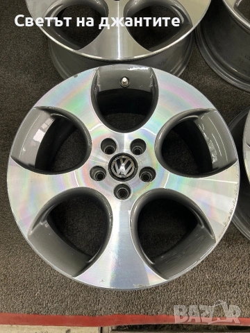 Джанти 18 Цола 5х112 VW Golf 5 6 7 GTI Caddy Touaran Original , снимка 4 - Гуми и джанти - 54632739