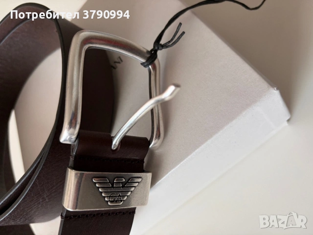 Продава се НОВ оригинален колан Emporio Armani, снимка 4 - Други - 54444317