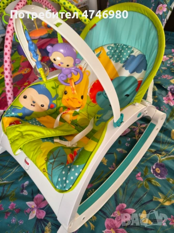 Бебешки шезлонг и активна гимнастика, снимка 2 - Други - 54221062
