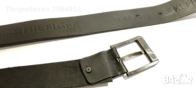 Кожен колан TOMMY HILFIGER Естествена кожа оригинал, снимка 7 - Колани - 55157773