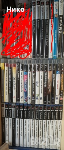 лот от около игри playstation ps2 ps3 