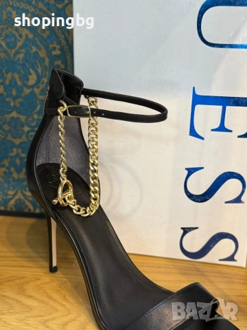 Дамски сандали на ток GUESS , снимка 4 - Сандали - 54781101