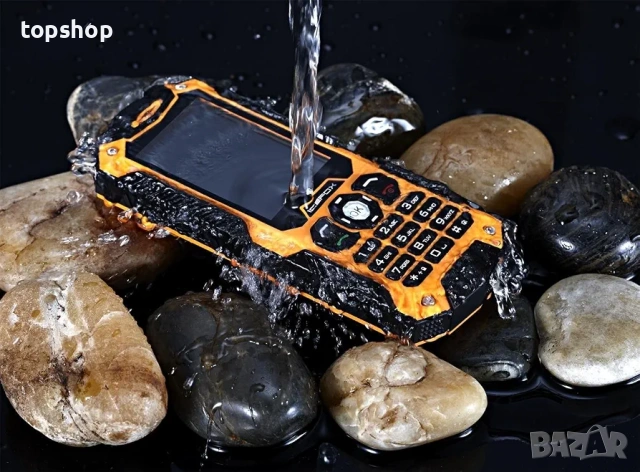 Нов удароустойчив водоустойчив телефон IceFox Dual SIM IP68, 3 седмици батерия, мощен фенер ..., снимка 6 - Телефони с две сим карти - 54973866