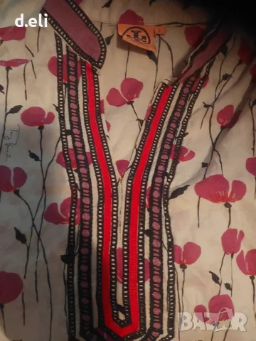 TORRY BURCH Original 100% Памук Size S Страхотна туника 