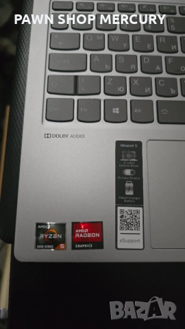 Продавам лаптоп Lenovo IdeaPad 5, 15,6” FHD, AMD Ryzen 5/5500U, RAM: 16 GB, SSD: 512 GB, снимка 10 - Лаптопи за дома - 54692785
