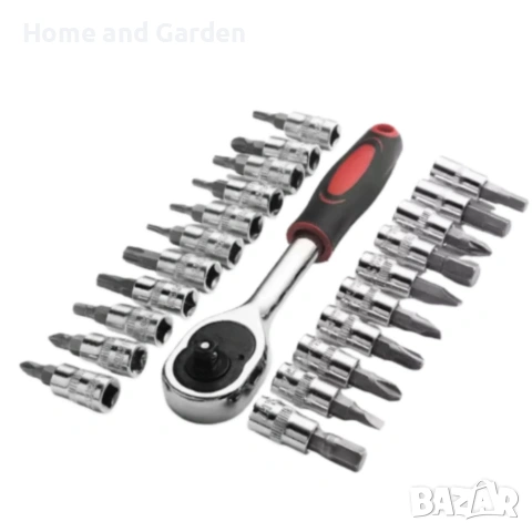 Куфар с инструменти 108 части - Гедоре, снимка 6 - Куфари с инструменти - 53995923