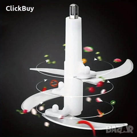 Висококачествен електрически чопър за смилане на месо,ядки и зеленчуци с обем 3 литра, снимка 5 - Чопъри и пасатори - 54153558