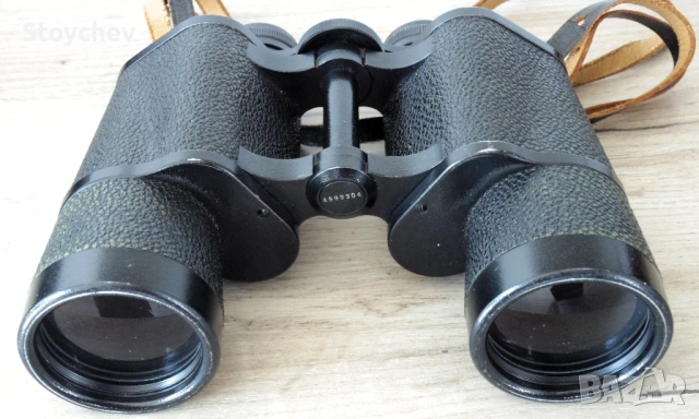 Бинокъл Carl Zeiss Jena Jenoptem 10x50w 1977г., снимка 5 - Оборудване и аксесоари за оръжия - 50158941