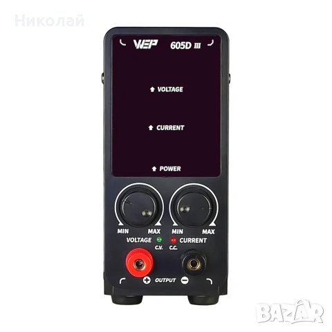 Захранващ блок WEP 605D-III, 60V, 5A, импулсен, с цифров дисплей (V/A/W), снимка 3 - Друга електроника - 55185732