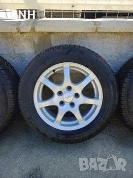 Джанти Anzio 16 цола , 5х120 , 7j , et38 , 215/60/16 Bmw , Vw T5 T6, снимка 4 - Гуми и джанти - 54576747