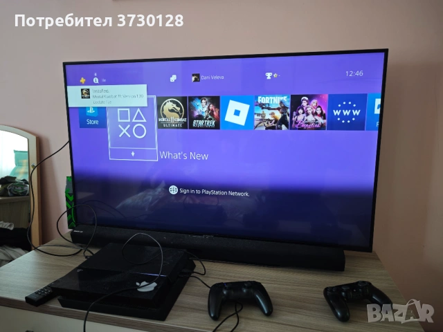 Playstation 4 500GB, снимка 5 - PlayStation конзоли - 54377969