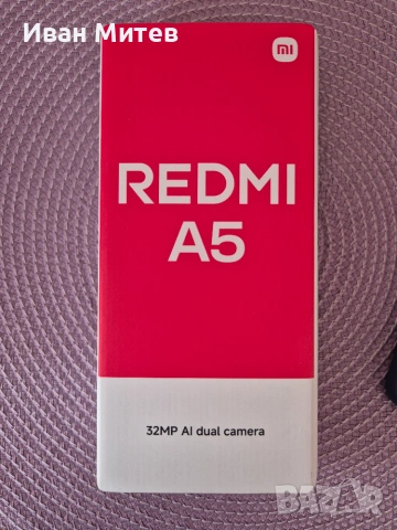 Xiaomi Redmi A5 – почти нов, с подаръци!, снимка 5 - Xiaomi - 54975621