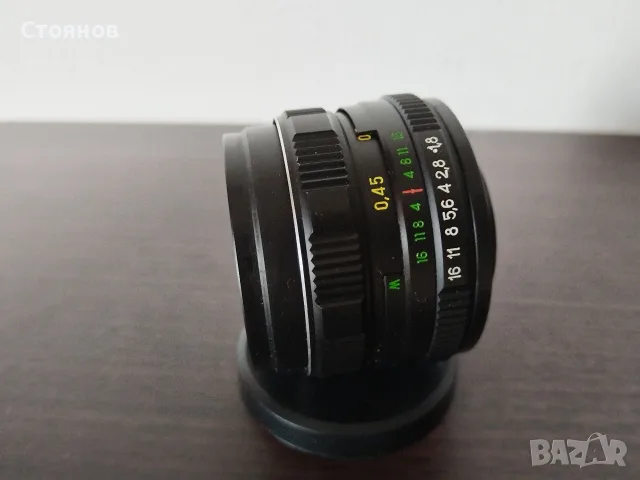 Обектив МС ГЕЛИОС / HELIOS -77М-4 50mm 1:1.8 ЗЕНИТ , снимка 14 - Обективи и филтри - 55327091