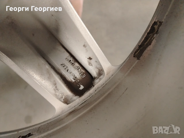 4бр.алуминиева джанта 19цола за Mercedes оригинално AMG 5x112, снимка 9 - Гуми и джанти - 55248793