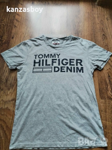 Tommy Hilfiger - страхотна мъжка тениска S, снимка 4 - Тениски - 54491547