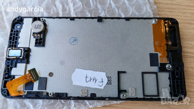 Nokia Lumia 550 LCD Display Touch Screen Digitizer Assembly Frame чисто нов дисплей Нокиа Лумия 550, снимка 4 - Резервни части за телефони - 54133420