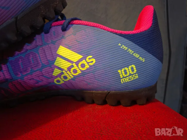 Adidas Messi-оригинални стоножки-номер 45.5-46, снимка 4 - Маратонки - 55679197