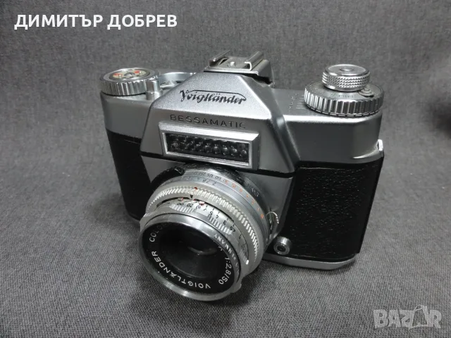 СТАР РЕТРО ЛЕНТОВ SLR ФОТОАПАРАТ VOIGTLANDER BESSAMATIC GERMANY, снимка 9 - Антикварни и старинни предмети - 55531360