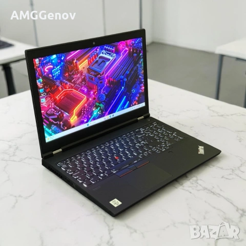 15.6’UHD 4K IPS/Core i9-10885H/RTX 2080 Super 8GB/Lenovo Thinkpad T15 Gen1/32GB DDR4/512GB SSD, снимка 3 - Лаптопи за работа - 54546945