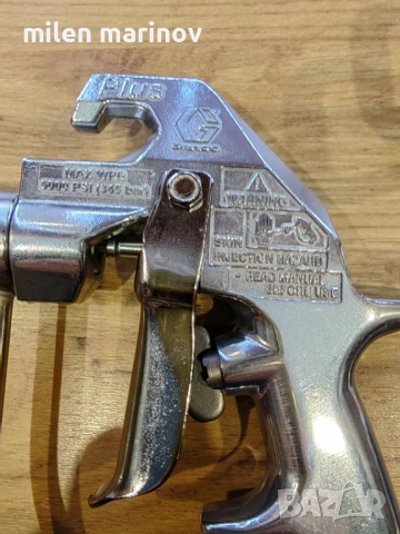 НОВ !пистолет за боядисване graco plus, снимка 2 - Други инструменти - 54154078