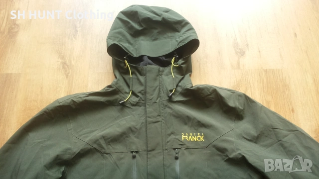 DANIEL FRANCK WATERPROOF Stretch Jacket размер L за лов риболо яке еластично водонепромокаемо - 2566, снимка 3 - Екипировка - 54253977