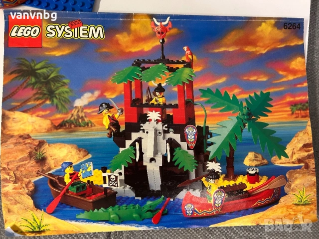 Lego Pirates  6264 Forbidden Cove, снимка 6 - Конструктори - 54495665