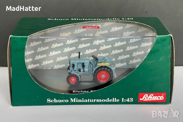 Трактор Eicher ED 16/II - 1/43 - Schuco (Шуко), снимка 9 - Колекции - 54839197