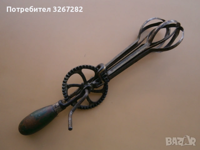 Бъркалка, Домашна,Кухненска,Старинна, снимка 2 - Антикварни и старинни предмети - 54703447