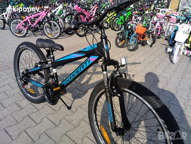 BG Алуминиев велосипед 24" MARTY черен, снимка 4 - Велосипеди - 54334790