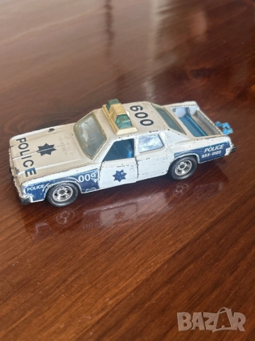 Matchbox 5.5” PLYMOUTH GRAN FURY Diecast Toy POLICE Car (1979) SUPERKINGS USA