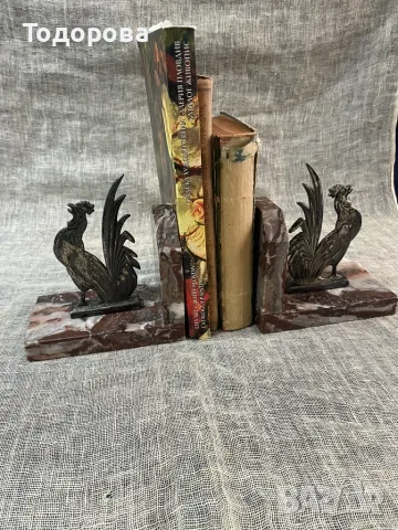 Чифт стопери за книги, снимка 6 - Антикварни и старинни предмети - 55678802