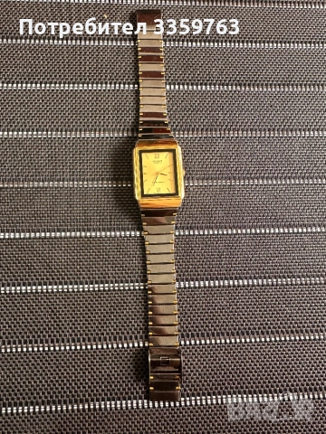 ⌚ VINTAGE ORIENT QUARTZ JAPAN – ЕЛЕГАНТЕН ПРАВОЪГЪЛЕН МОДЕЛ – ДВУЦВЕТНА ВЕРИЖКА, снимка 3 - Дамски - 54098491