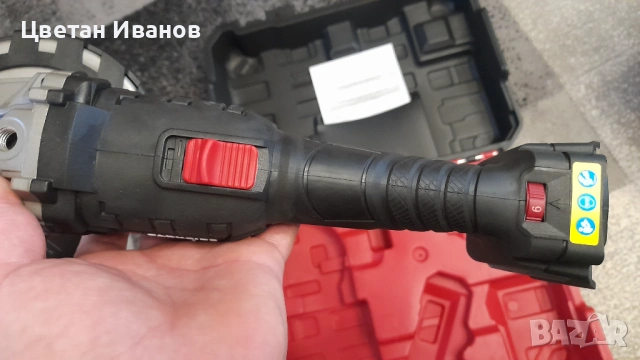 Акумолаторен Ъглошлайф Parkside Performance 20v, снимка 2 - Ъглошлайфи - 54348180