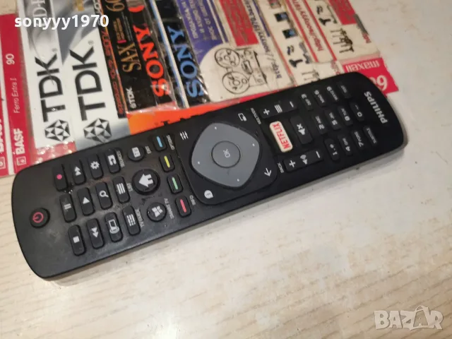 PHILIPS NETFLIX SMART TV REMOTE-ВНОС SWISS 2807260933, снимка 2 - Дистанционни - 55439542