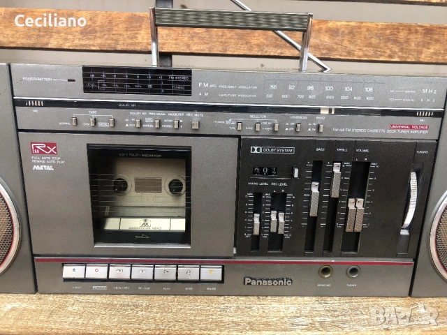 Радиокасетофон Panasonic RX-C60, снимка 6 - Радиокасетофони, транзистори - 54373599