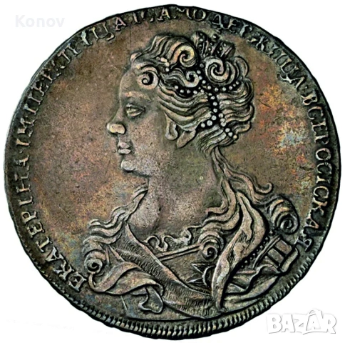 Русия - рубла 1726 - Москва -  NGC - ХF details 