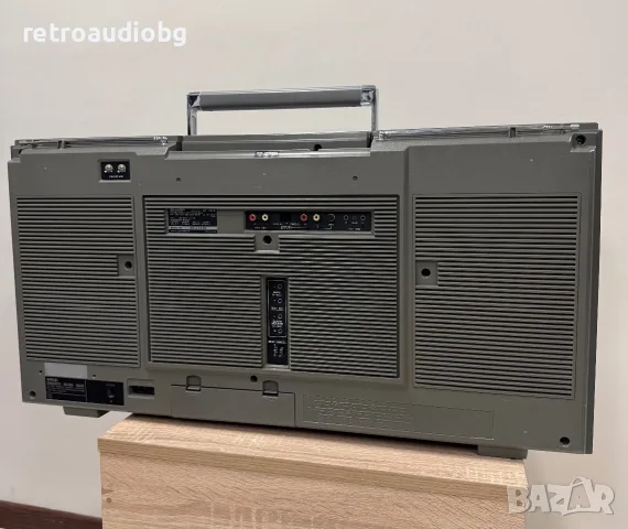 🔈Колекционерски ретро радиокасетофон SHARP GF-767 Z Boombox - профилактиран🔉, снимка 8 - Радиокасетофони, транзистори - 55485810