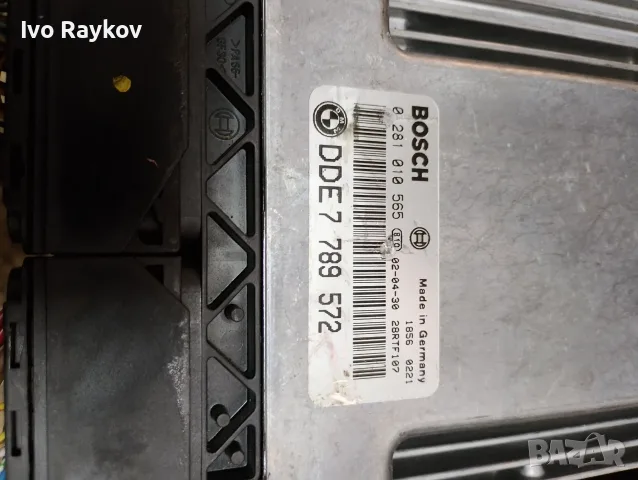 Компютър за BMW E46 320D , ECU 0281010565 , 7789572, снимка 5 - Части - 55064348
