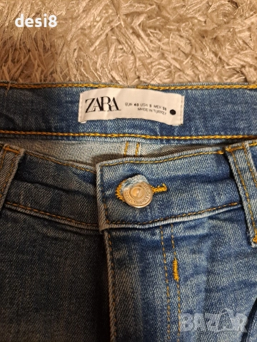 Чисто нови дамски дънки Zara, снимка 3 - Дънки - 54715938