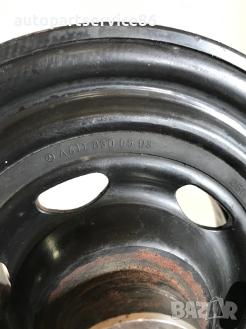 Шайба на колянов вал за Mercedes W639 Vito 111 CDI (2004-2009) A6110300503, снимка 2 - Части - 54087339
