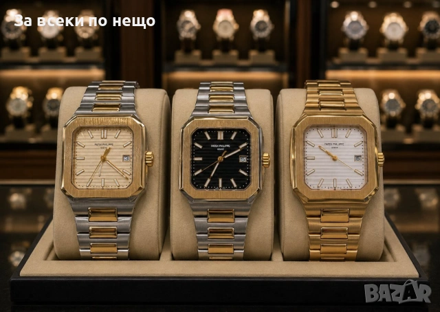 Patek Philippe Geneve Мъжки Луксозен Часовник С Автоматичен Механизъм С Кутия Код Gentlemen Legacy39