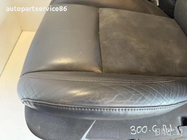 Предна лява седалка черна кожена SRT стил за Chrysler 300C (2009) OEM, снимка 2 - Части - 55638690