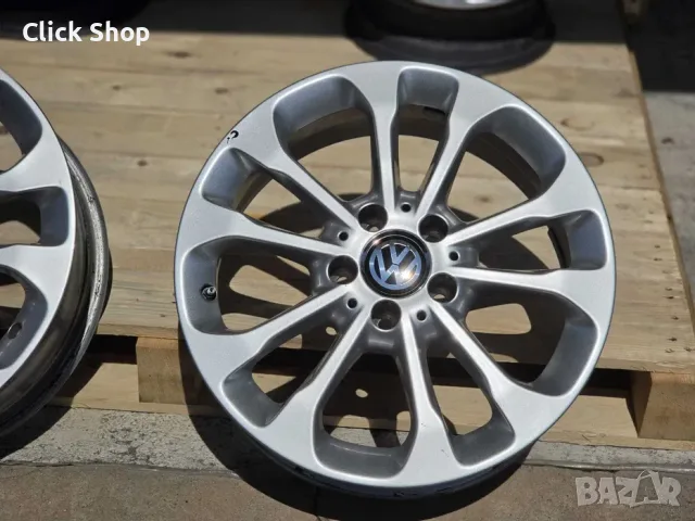 5х112 17 Цола Джанти VW Golf 5 Passat Volkswagen 5x112, снимка 6 - Гуми и джанти - 55607411